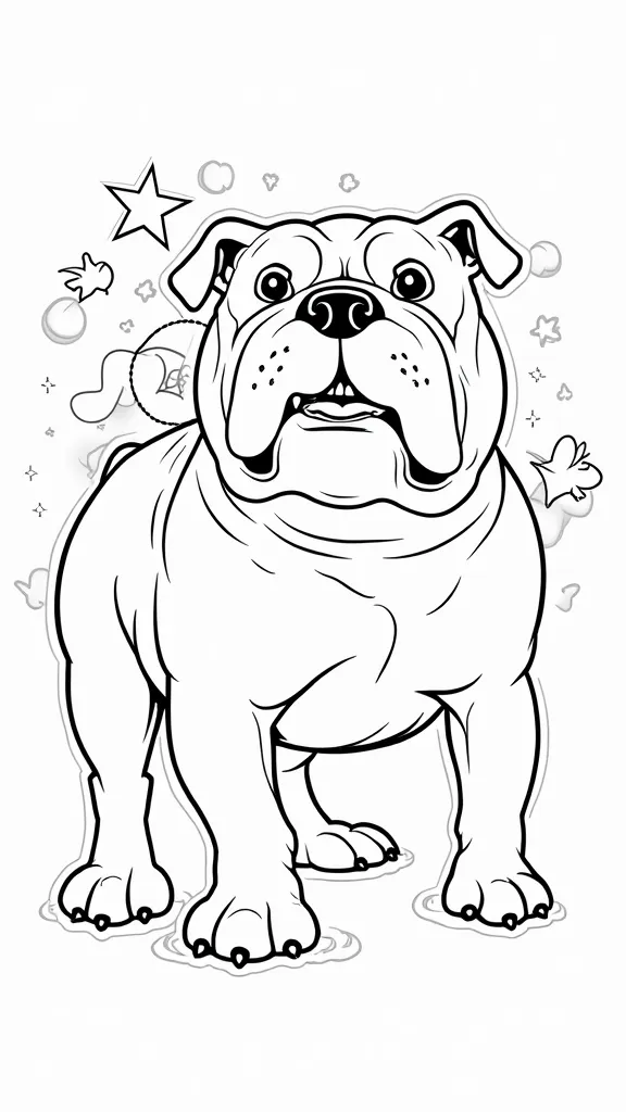 ga bulldog coloring pages